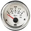 Osculati - Guardian oil pressure gauge 0-10 bar white 12 V - 27.529.02 product image
