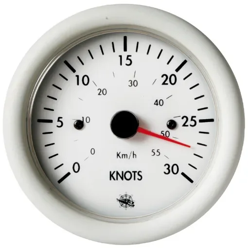 Osculati - Guardian speedometer 0-30 knots white 12 V - 27.522.01 product image