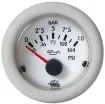 Osculati - Guardian oil pressure gauge 0-10 bar white 12 V - 27.529.02 product image