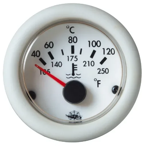 Osculati - Guardian temperature gauge H20 40-120&amp;#176; white 12 V - 27.531.01 product image