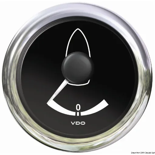 Osculati - VDO rudder angle indicator black - 27.595.01 product image
