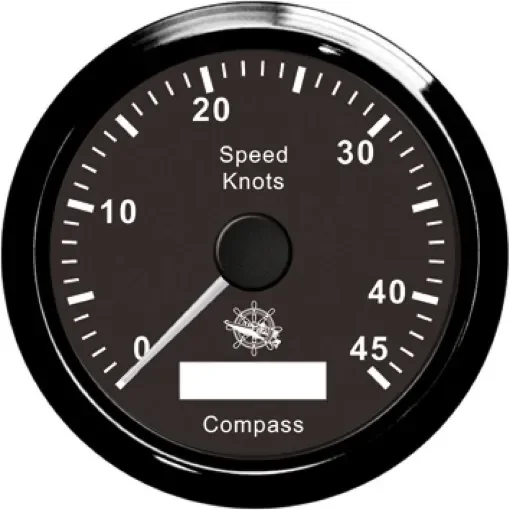 Osculati - Speedometer w/GPS compass black/black - 27.780.02 product image