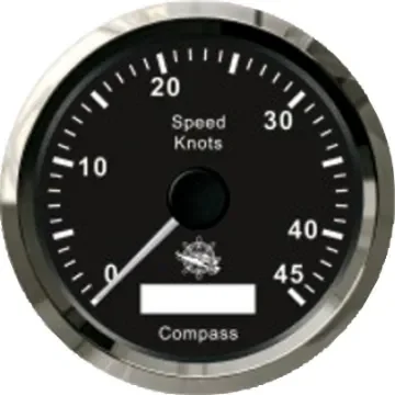 Osculati - Speedometer w/GPS compass black/glossy - 27.780.03 product image