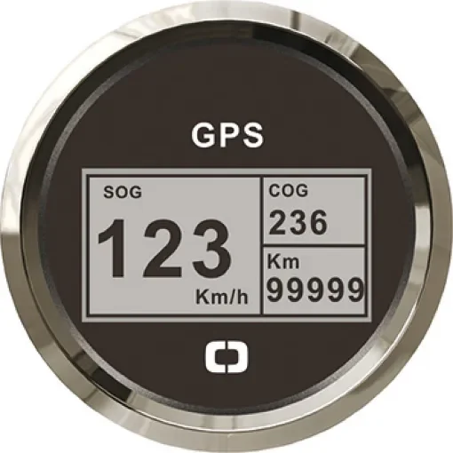 Osculati - Speedometer compass mile counter GPS black/glossy - 27.781.03 product image