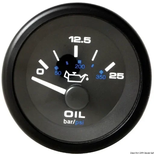 Osculati - Oil pressure gauge 0-400 psi - 27.841.82 product image