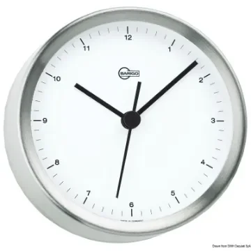 Osculati - Barigo Steel quartz clock - 28.080.02 product image