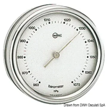 Osculati - Barigo Orion barometer silver dial - 28.083.30 product image