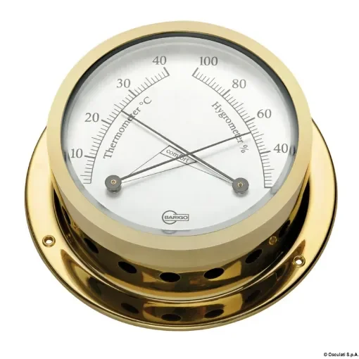 Osculati - Barigo Star hygrometer golden brass - 28.362.03 product image
