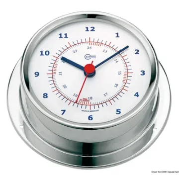 Osculati - Barigo Sky clock polished SS/white - 28.687.01 product image