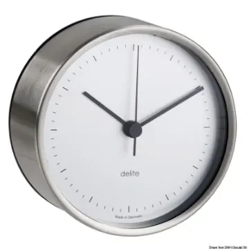 Osculati - Clausen satin SS clock, wall mounting - 28.859.01 product image