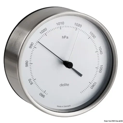 Osculati - Clausen satin SS barometer, wall mounting - 28.859.02 product image