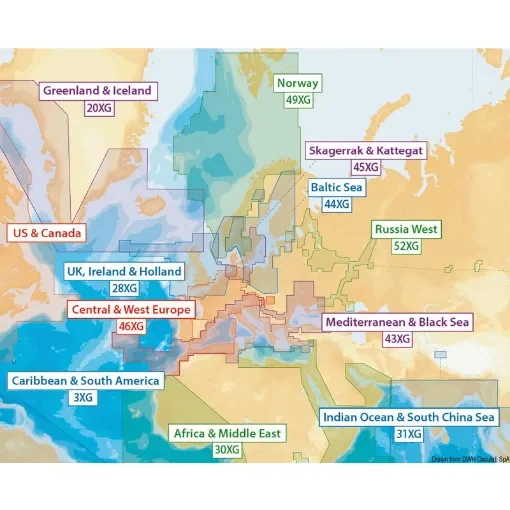 Osculati - Navionics + empty SD /Micro SD XL9 nautical chart - 29.080.11 product image