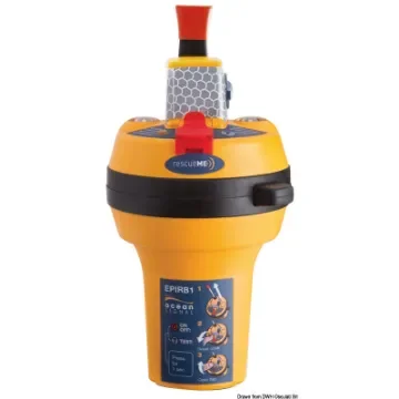 Epirb1 OCEAN SIGNAL with manual GPS CAT2 product image