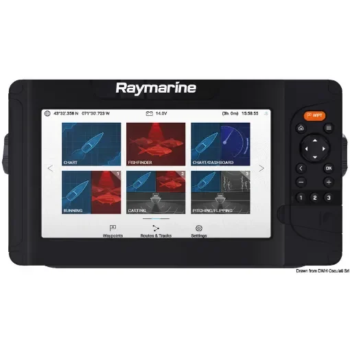 Osculati - RAYMARINE Element Echo sounder 12 HV w/chart - 29.702.33 product image