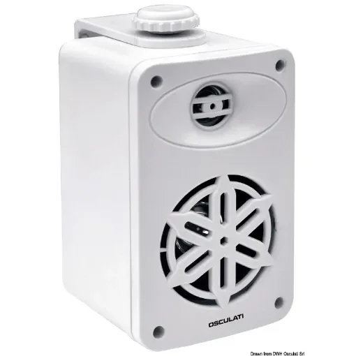 Osculati - Pairs of 2-way loudspeakers f.interiors 4&amp;quot; - 2x120W - white - 29.746.03 product image