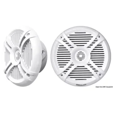 Osculati - Pairs of 2-way speakers w/RGB programm.LEDs 6.5 white - 29.747.03 product image