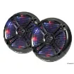 Osculati - Pairs of 2-way speakers w/RGB programm.LEDs 6.5 black - 29.747.04 product image
