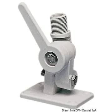 Swivelling base for VHF antenna and GPS product image