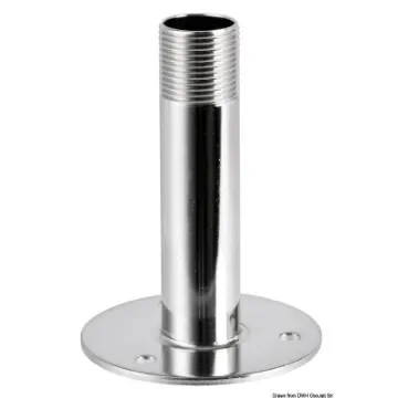 Osculati - Round base for antennas AISI316 106 mm - 29.917.41 product image