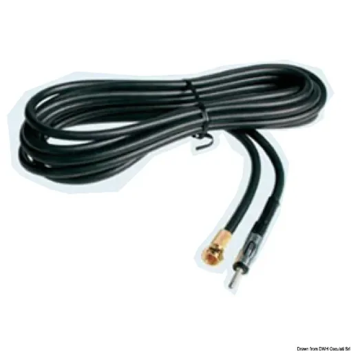 Osculati - AM/FM radio cable male to Motorola socket 3.6 m - 29.925.06 product image