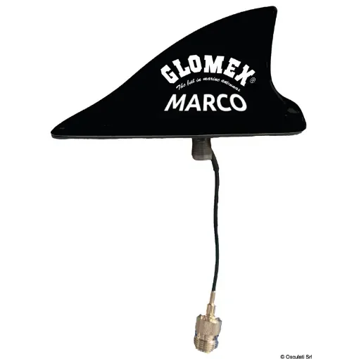 Osculati - GLOMEX MAKO VHF antenna 250mm black - 29.998.02 product image
