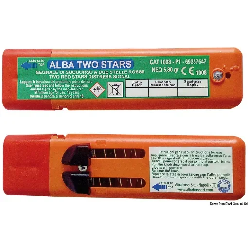 Osculati - ALBA distress signal, 2 stars - 30.118.00 product image