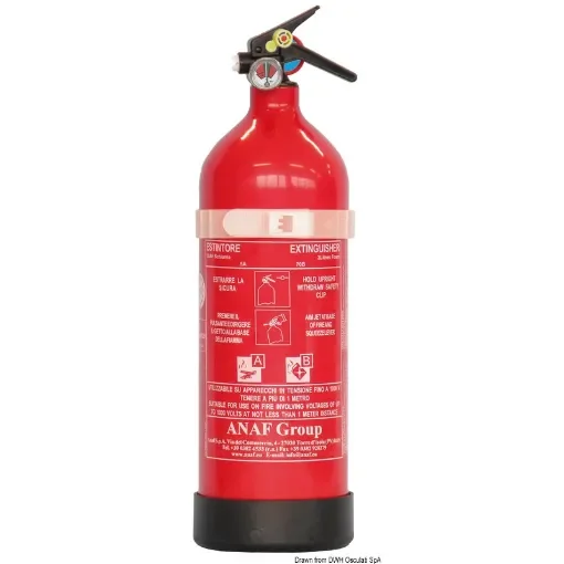 Osculati - ANF fire extinguisher with AFFF MED type-tested foam - 31.450.12 product image