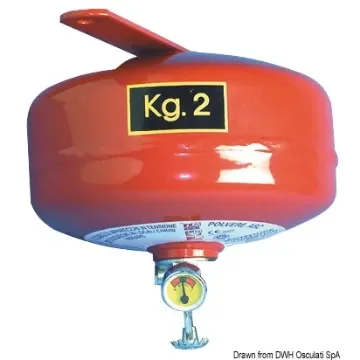 Osculati - Spray powder extinguisher barrel-shaped 2 kg - 31.515.02 product image