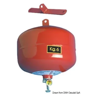 Osculati - Spray powder extinguisher barrel-shaped 6 kg - 31.515.05 product image