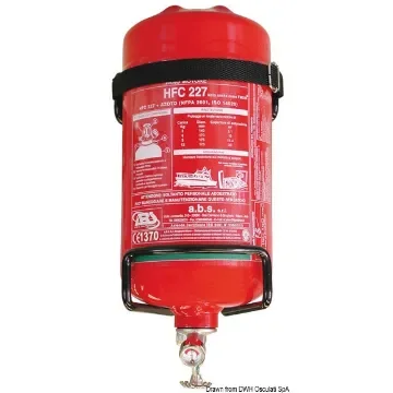 RINA-approved extinguishing system HFC 227 or FK-5-1-12 (formerly NOVEC) product image