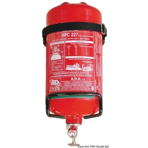 RINA-approved extinguishing system HFC 227 or FK-5-1-12 (formerly NOVEC) product image