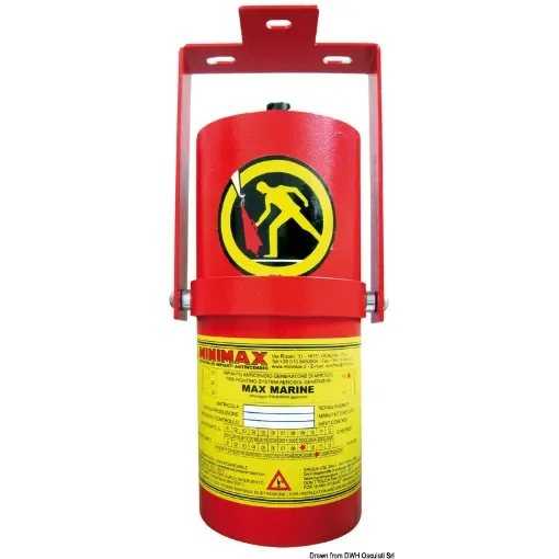 Osculati - Max Marine 70 aerosol fire suppression system - 31.606.00 product image
