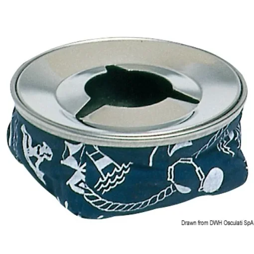 Osculati - SS ashtray blue - 32.507.00BL product image