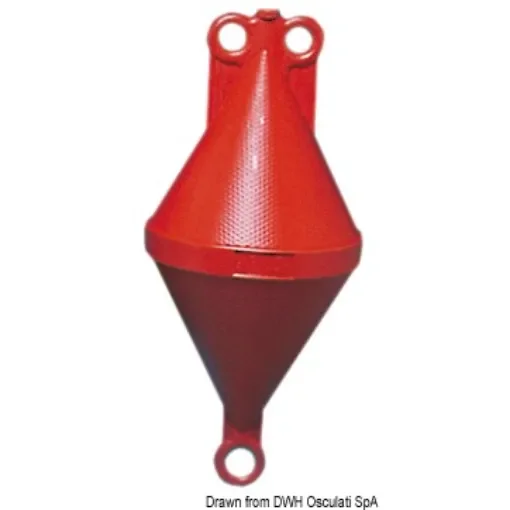 Osculati - Two-cone buoy yellow 22 x 49 cm - 33.171.10GI product image