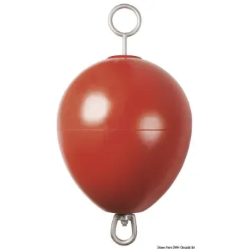 Osculati - Gavitello da ormeggio rosso HD &amp;#216; 55 cm - 33.177.02 product image