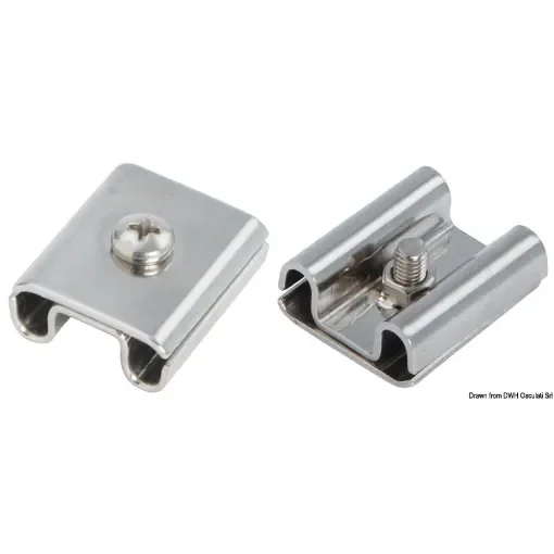 Osculati - Easy Fender plate for baskets connection - 33.208.10 product image