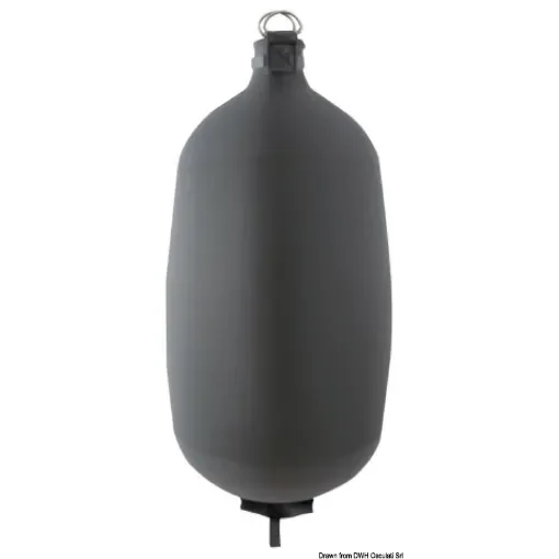 Osculati - FENDERTEX C84 inflatable fender dark grey - 33.301.53 product image