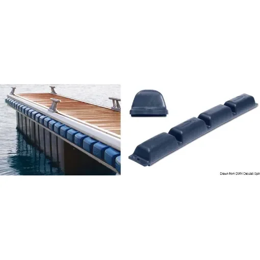 Osculati - Marina and pile fender 800 mm blue - 33.519.06 product image