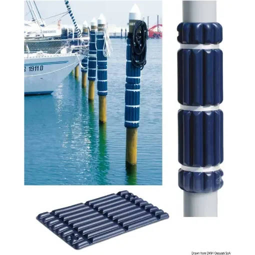 Osculati - Marina and pile fender 800 mm blue - 33.519.09 product image