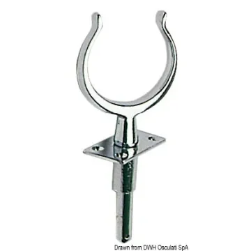 Osculati - Chromed brass rowlock 14 x 68 mm - 34.193.00 product image