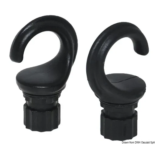 Osculati - Fasten pair of snap-hook-like open rings 75 x 46mm - 34.304.15 product image