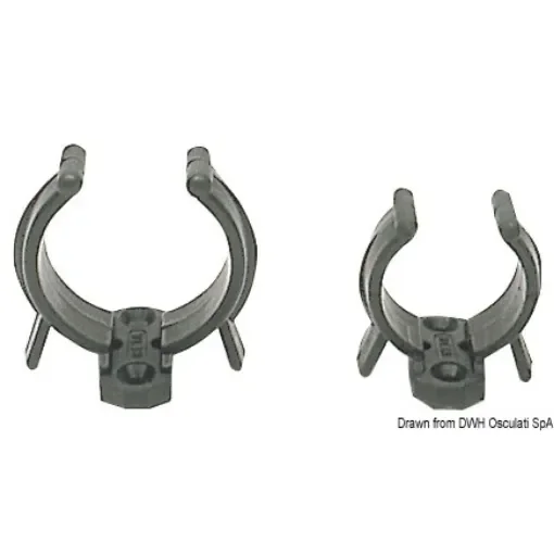 Osculati - Nylon spring clip black 17/23 mm - 34.355.25 product image