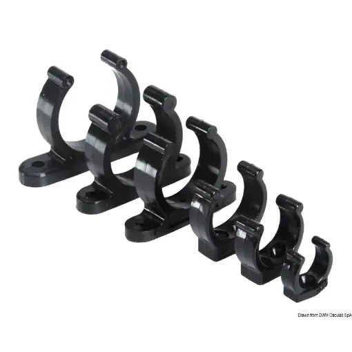 Osculati - Heavy duty plastic clip black 20 mm - 34.355.03 product image