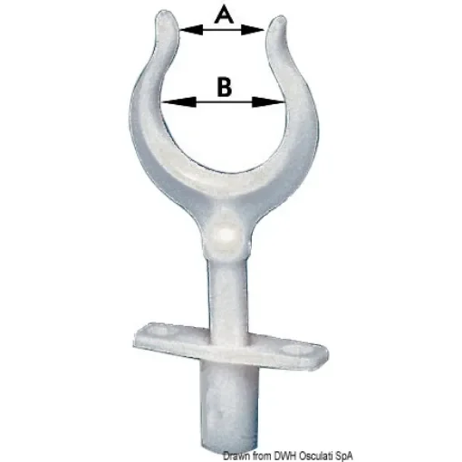Osculati - Nylon rowlocks - 34.432.00 product image