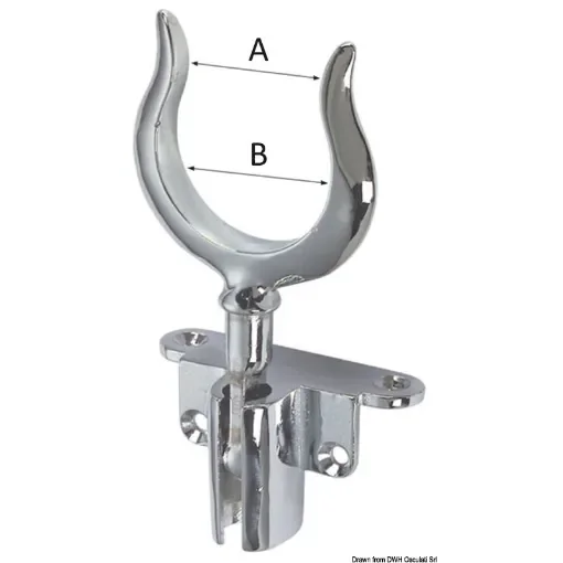 Osculati - Special chromed brass rowlock - 34.433.00 product image