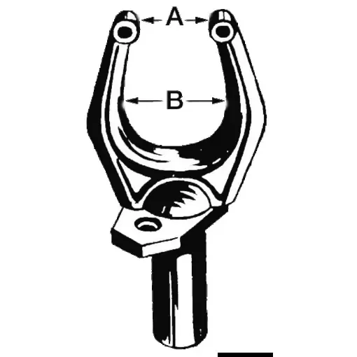 Osculati - Black nylon rowlock - 34.437.00 product image