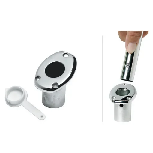 Flush recessed flagstaff socket product image