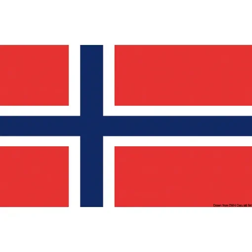 Osculati - Flag Norway 20 x 30 cm - 35.432.01 product image