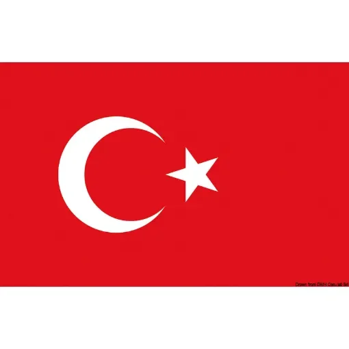 Osculati - Flag Turkey 20 x 30 cm - 35.442.01 product image