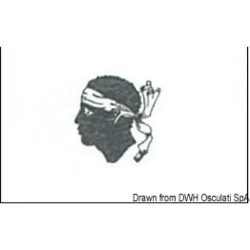 Osculati - Flag Corsica 20 x 30 cm - 35.451.01 product image
